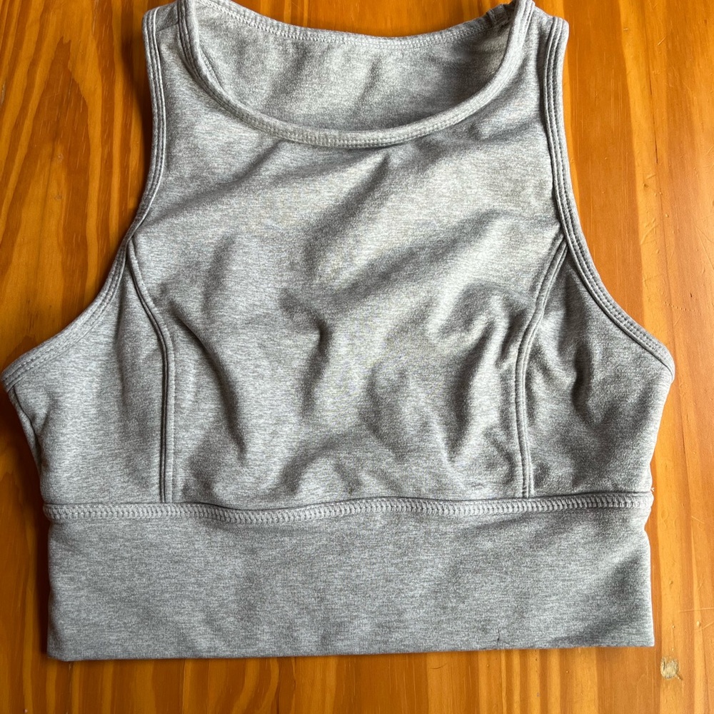 JoyLab Light Gray Activewear Top